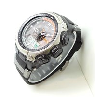 Montre Casio Homme Pro Trek in Acier PRW-5000-1ER - PRW-5000-1ER